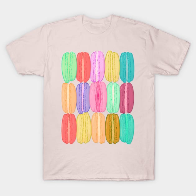 Macaron Noises T-Shirt by LVBart